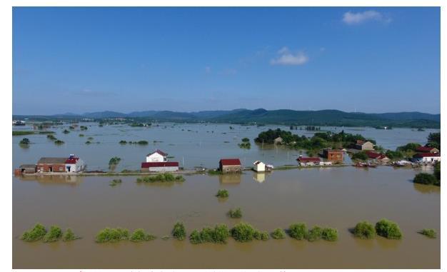 2016 CHINA FLOODS Floods in southern areas: From June 15 to July 14, China's Yangtze River Basin experienced 27