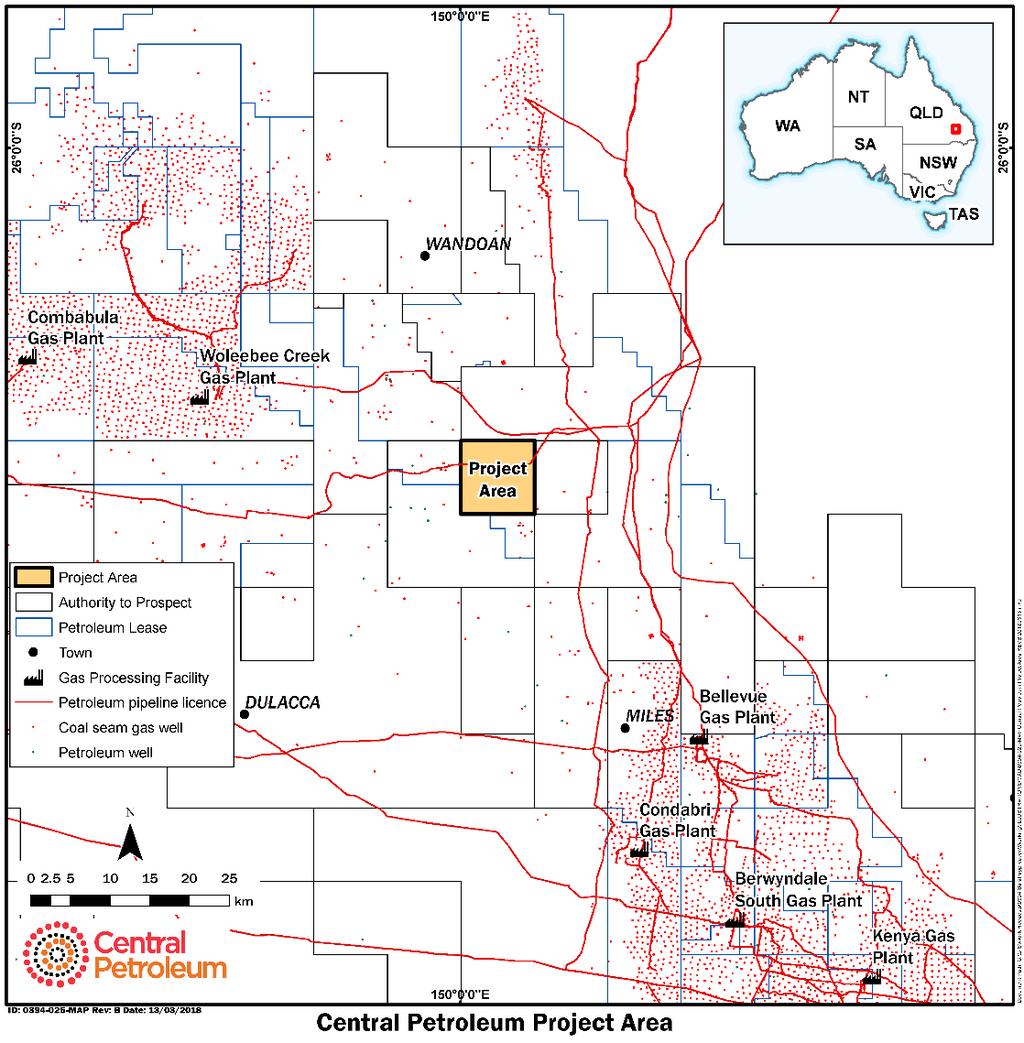 DELIVERING NEW QUEENSLAND ACREAGE ATPA 2031 5 Preferred bidder notification 1 March 2018 77km 2 coal seam gas acreage for Australian domestic gas supply, located midway between Miles and Wandoan in