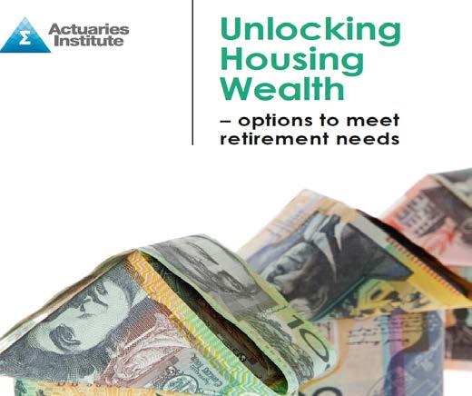 Real Estate and Retirement Australians generally retire owning their own home, together with superannuation and personal savings.