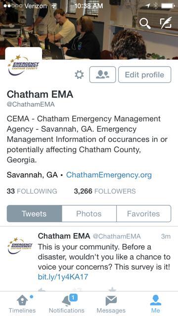 Chatham County Pre-Disaster