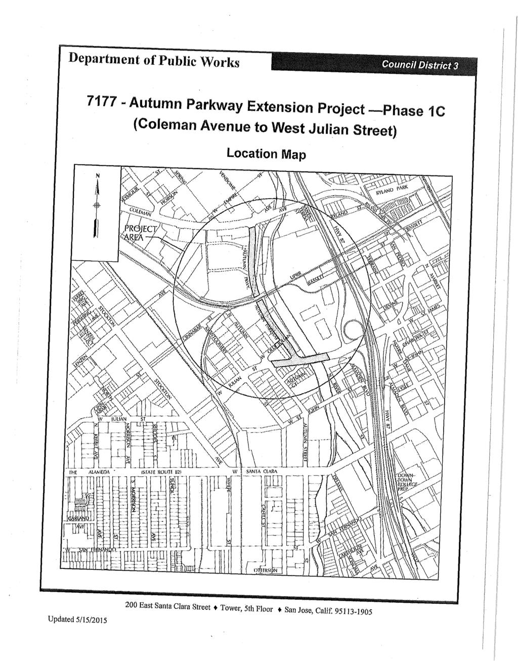 Council District 3 7177 - Autumn Parkway Extension Project Phase 1C (Coleman Avenue to West Julian