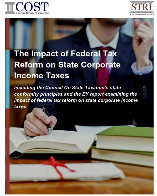 Quantifying the Impacts of TCJA on State Corporate Taxes Impact of the TCJA on Corporations: A federal tax cut of about 10%. A state tax increase of about 12%.
