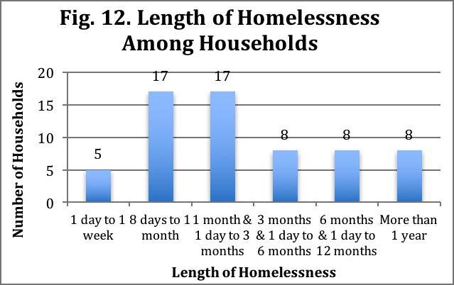 Figure 11, below, shows the average monthly income for all homeless households. Figure 11.