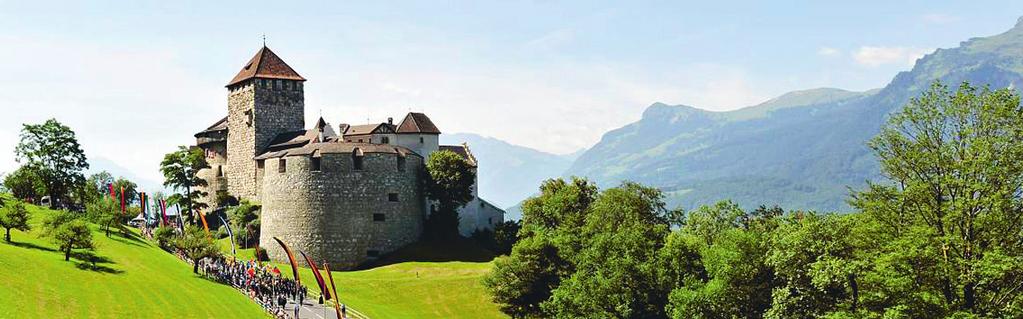 Vaduz Castle on the National Day History History 1342 Creation of the County of Vaduz 1699 Prince Johann Adam Andreas purchases the Lordship of Schellenberg and 1712 the County of Vaduz 1719