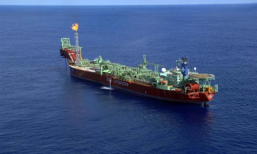 TUPI S PILOT PROJECT DEVELOPMENT ON TRACK FPSO BW Cidade São Vicente Gross recoverable volumes of 5-8 bln boe The EWT has produced more than 3.