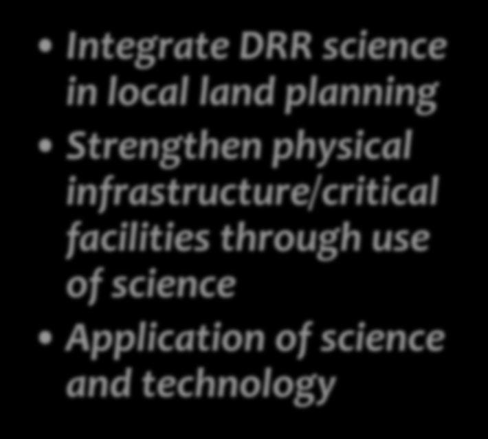 physical infrastructure/critical facilities through