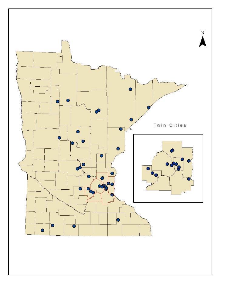 Figure 5: ELP Loans by Region 45% 3% 6% 0% 14% 3% 29% Southern Southwest West Central Central Northwest Northland Twin Cities Figure 6: ELP Loans by Geography Leveraged Funds ELP requires a