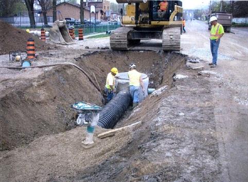 What condition is it in? When the County schedules Major Reconstruction for a County Road within the Village, the catch basins and manholes are assessed to determine if replacement is required.