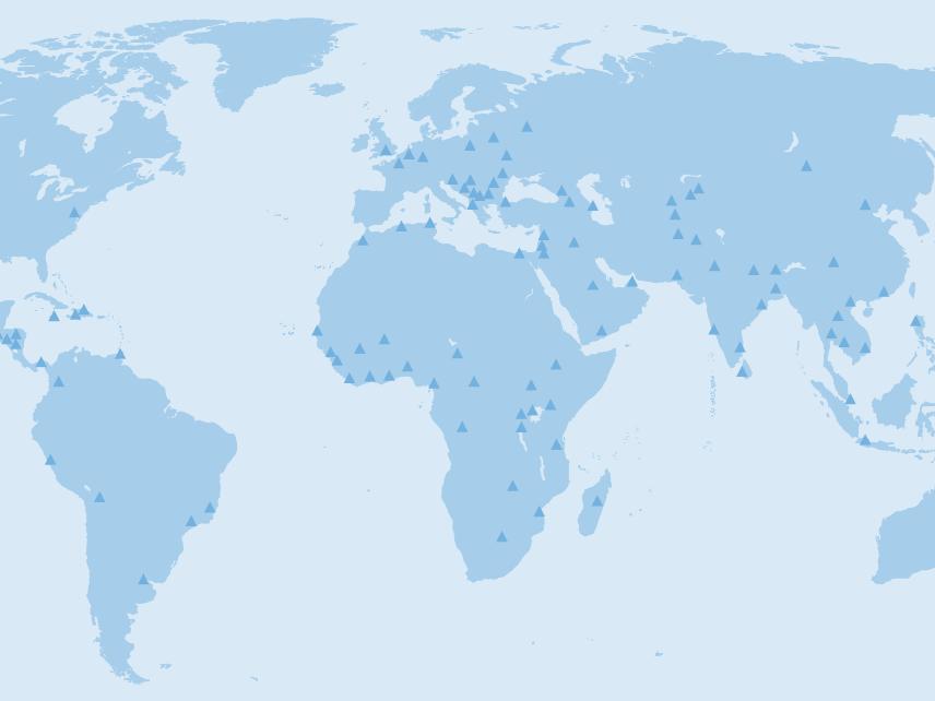 IFC S GLOBAL REACH 108 regional offices in 100 countries worldwide,