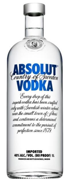 ABSOLUT Sales: +5%* Growth in all regions Americas: improved price/mix in the United States, strong momentum in Brazil Europe: healthy growth in