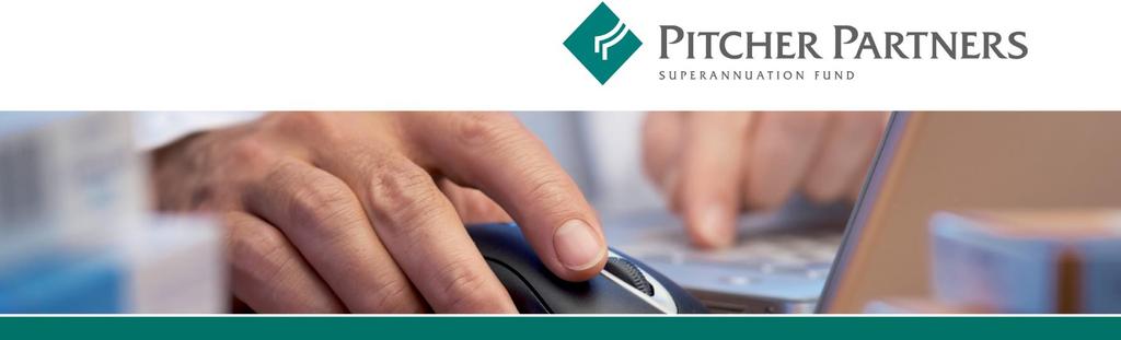 Issued: 1 July 2018 Pitcher Partners Superannuation Fund investment guide (PPS.