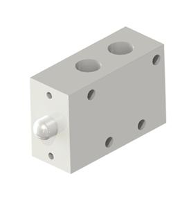 Specifications Each GM Control Handle is configured with a SMC 3-Way Pneumatic Valve Block, 4-Pin Micro Single Pole Limit Switch or a combination of both.