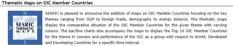 OIC THEMATIC MAPS