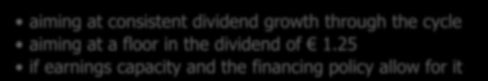 dividend policy 1 objective aiming at consistent