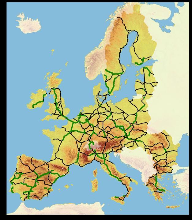 EU 27 Core Network to