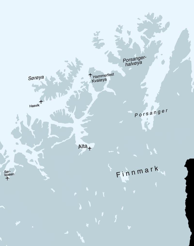 Region North NRS Finnmark FINNMARK MAB Børfjord 2 835 Næringsbukta 3 600 Klubben 3 600 Store Kobbøy 3 600 Danielsvika 3 600 Kråkeberget 3 600 Pollen 1 800 Store Kvalfjord 1 800 Lille Kvalfjord 2 700