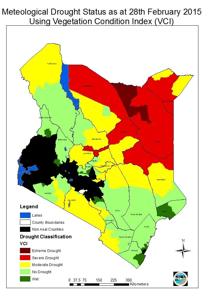 he HSNP successfully scaled up in April 2015 in response to rought in Northern Kenya Scalability Strategy Design: Counties in serve drought: payouts to 50% of households Counties in extreme drought: