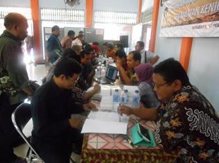 4. Install internet connection in all community units throughout Surabaya as much as 1.721 points to facilitate community to access musrenbang website; 5.