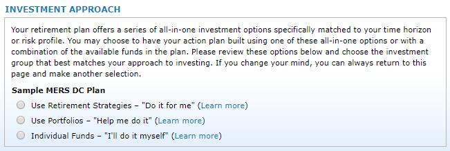 Investment Approach Choose the investment approach that best fits