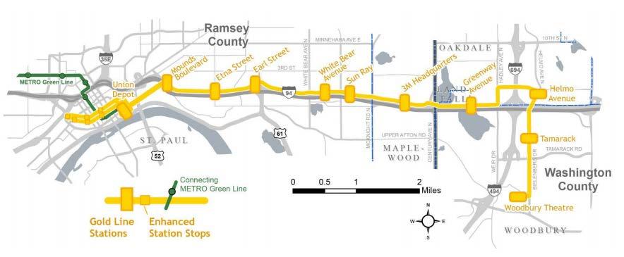 Gold Line (Gateway) 20 Total Project Cost: $420M
