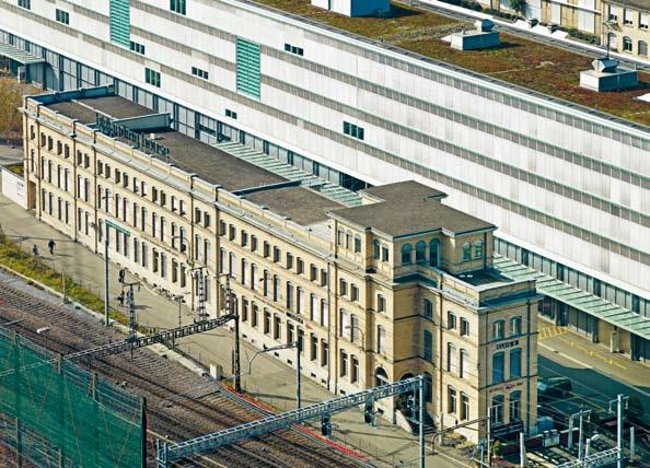 8 update l Number 24 in March 2011 MFO brick building, Zurich Oerlikon A special form of travel planning Swiss Prime Site succeeded in acquiring a prime property by extraordinary means thanks to the