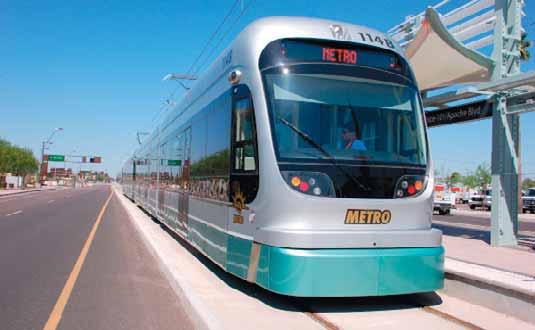 50 for all day Design and Construction METRO s 20-mile light rail line is the longest starter line in federal New Starts grant history.