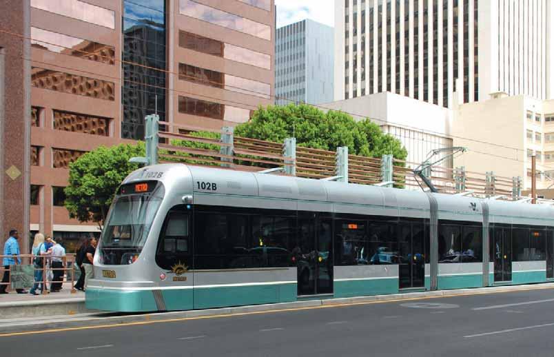 Light rail service is coordinated with bus service to provide a seamless network for customers. An all-day pass or greater is good for both rail and bus.