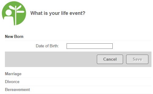 4. Select the Live Event that applies to you. 5.