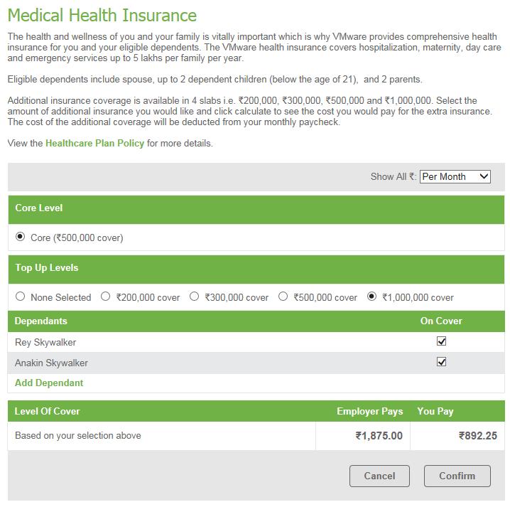 Make sure the check box is selected for each dependent you want to include on your coverage. 11.