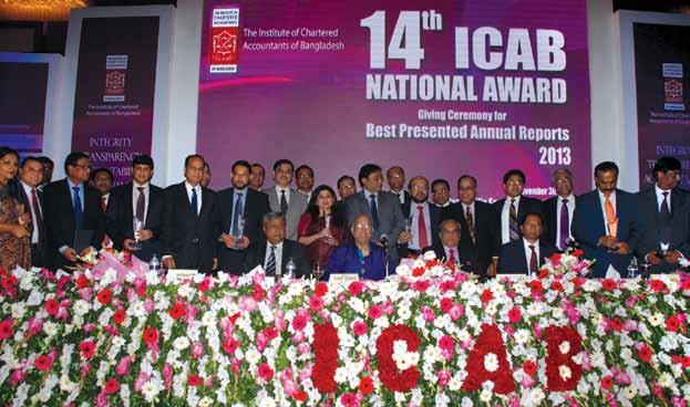 ICAB ICAB NEWS BULLETIN Monthly News Briefing from the Institute of Chartered Accountants of Bangladesh ISSN 1993-5366 Number 301 ICAB Awards Companies and Public Entities for Best Presented Annual