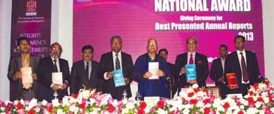 ICAB Handbooks on Code of Ethics, Bangladesh Standards on Auditing, Assurance and Ethics unveiled Finance Minister Abul Maal Abdul Muhith, MP unveiled the plaque of three ICAB Handbooks; Code of