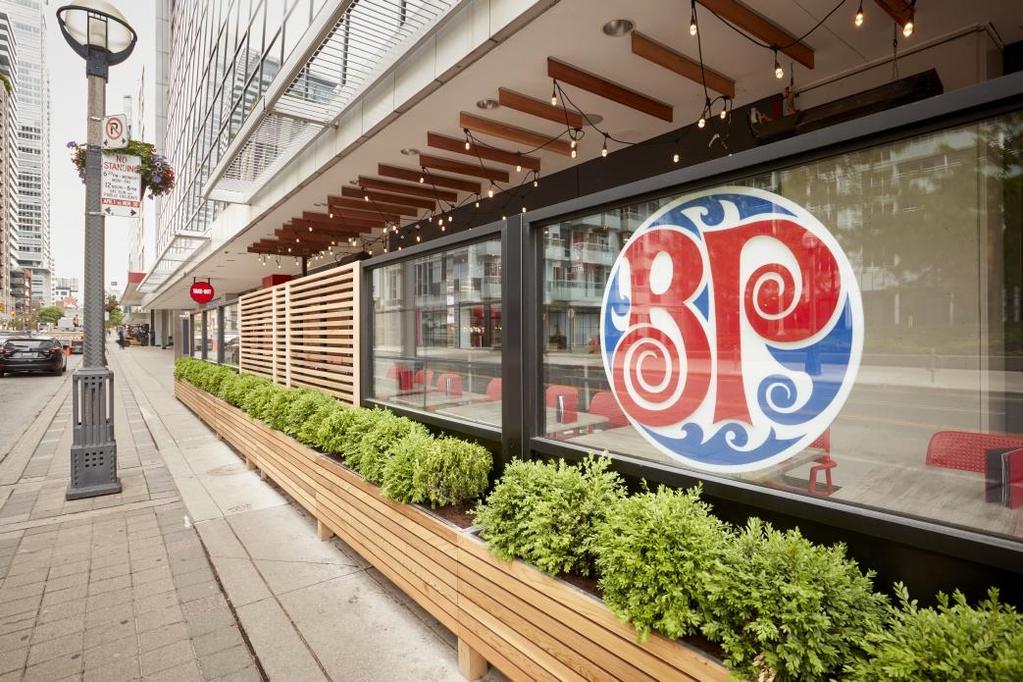 Outlook Continue to strengthen Boston Pizza s position as Canada s #1 casual dining brand through positive SSSG and new store openings.