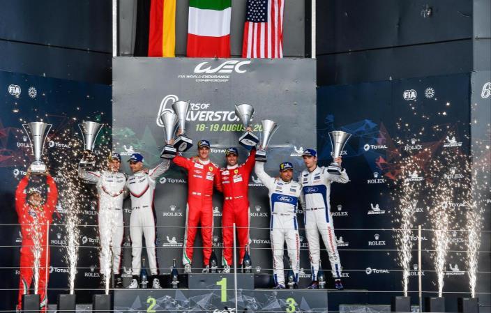 Q3 2018 ATTIVITA SPORTIVE GT COMPETIZIONI GT WEC: 6h Silverstone 1 st - LM GTE Class PWC: wins