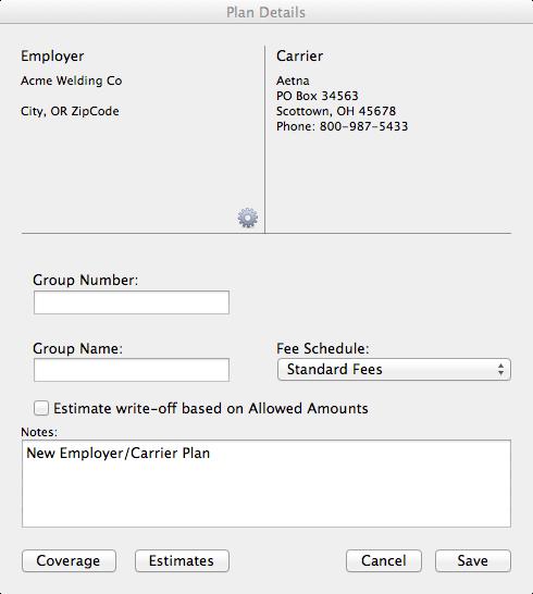 8 Viive 5.2 5. In the Plan Details dialog box, enter the Group Number and Group Name.