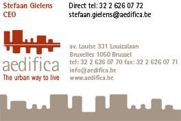 Aedifica is a public Regulated Real Estate Company under Belgian law specialised in residential property.