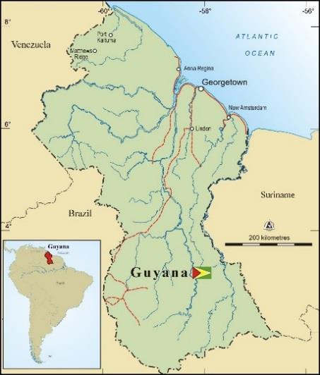 Guyana Highly prospective and underexplored Geological continuity between Guiana Shield and West Africa West Africa is host to over 275Moz Au - substantial portion discovered in last 15 years