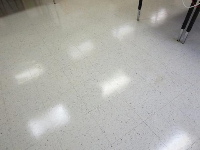 00 Ben Nixon 07/17/2015 Notes: The tile floor covering is beyond its expected service life, worn, and should be replaced.