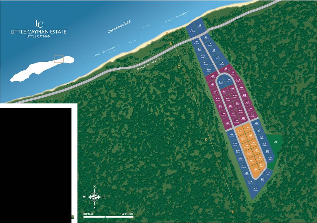 Key Existing Road Proposed Road Mangrove Beach Sea Lake :.