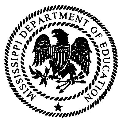 MISSISSIPPI DEPARTMENT OF EDUCATION Local Education Agency Federal Indirect Cost Proposal