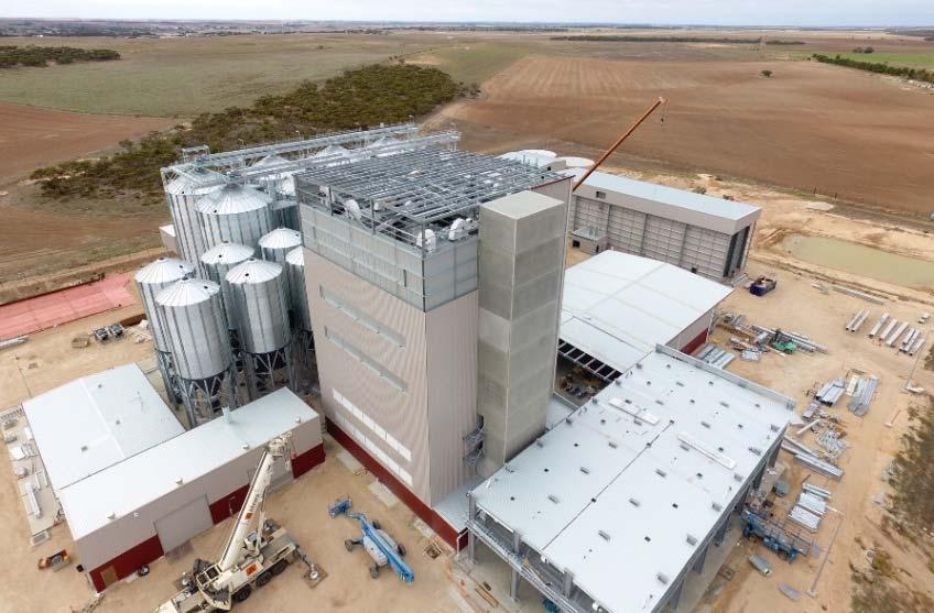 self-sufficiency Well advanced in planning for a new state of the art feedmill in WA, as part of WA expansion Dairy feed business (NZ) performing well off the back of