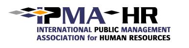 IPMA-HR Chapter &Region
