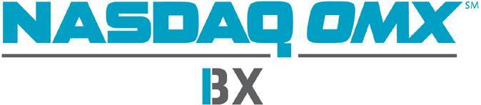 NASDAQ OMX BX Last Sale For BX Trading Venue and BX Listing Market NASDAQ OMX