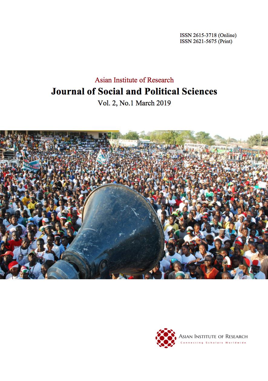 Journal of Social and Political Sciences Deonandan, Raywat. (2019), Defining Poverty: A Summary of Competing Models. In: Journal of Social and Political Sciences, Vol.2, No.1, 17-21.