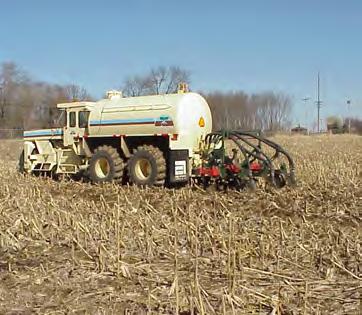 Four toolbar retrofits for the applicators will also be purchased to facilitate low disturbance subsurface injection.