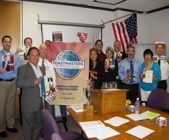 Nichols, gave a keynote speech informing the audience of the challenges that the LADWP face and how the communication and leadership skills learned through Toastmasters can assist in overcoming