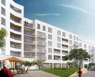 MARCEL THIRY C Avenue Marcel Thiry, 204, 200 Woluwe-Saint-Lambert The partial demolition work continued and the construction work on the façade and the finishing of the 96 apartments continued