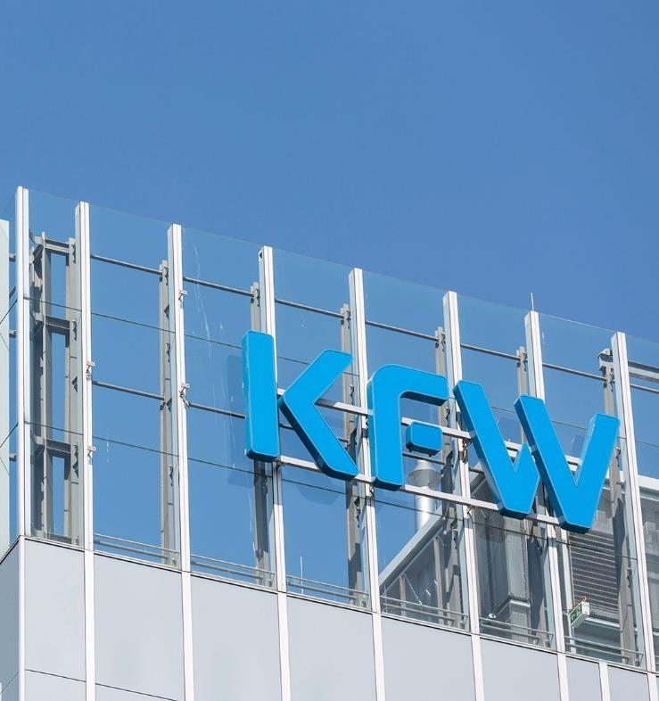 KfW Group Financing with a public mission Promotional bank of the Federal Republic of Germany Established in 1948 as Kreditanstalt für Wiederaufbau Shareholders: 80% Federal Republic, 20% federal