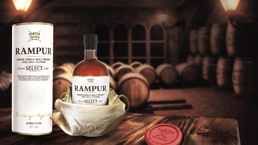 New Product Rampur Indian single malt Rampur Indian Single Malt Whisky: Decades of Perfection Takes forward the rich heritage of Rampur, a princely state of British India and the 75 years of
