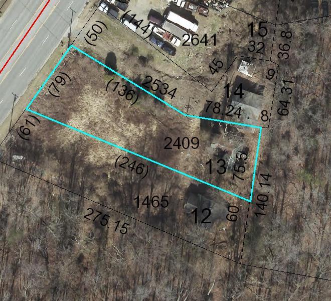 1529 National Highway, Thomasville Tax Id 16312C0000013 Lot with neighboring lot available.