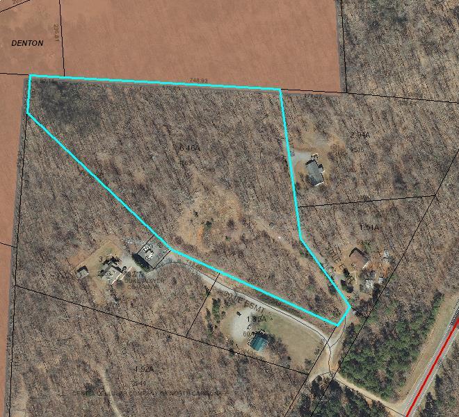 111 Mountain View Lane, Denton Tax Id 0703900000016B 6.45 acres more or less off Highway 109.